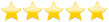 Оценка 5 звёзд